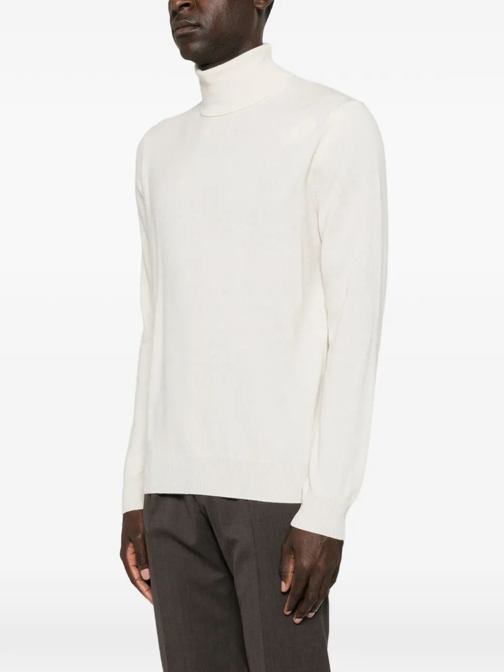 Corneliani Gebreide coltrui Beige