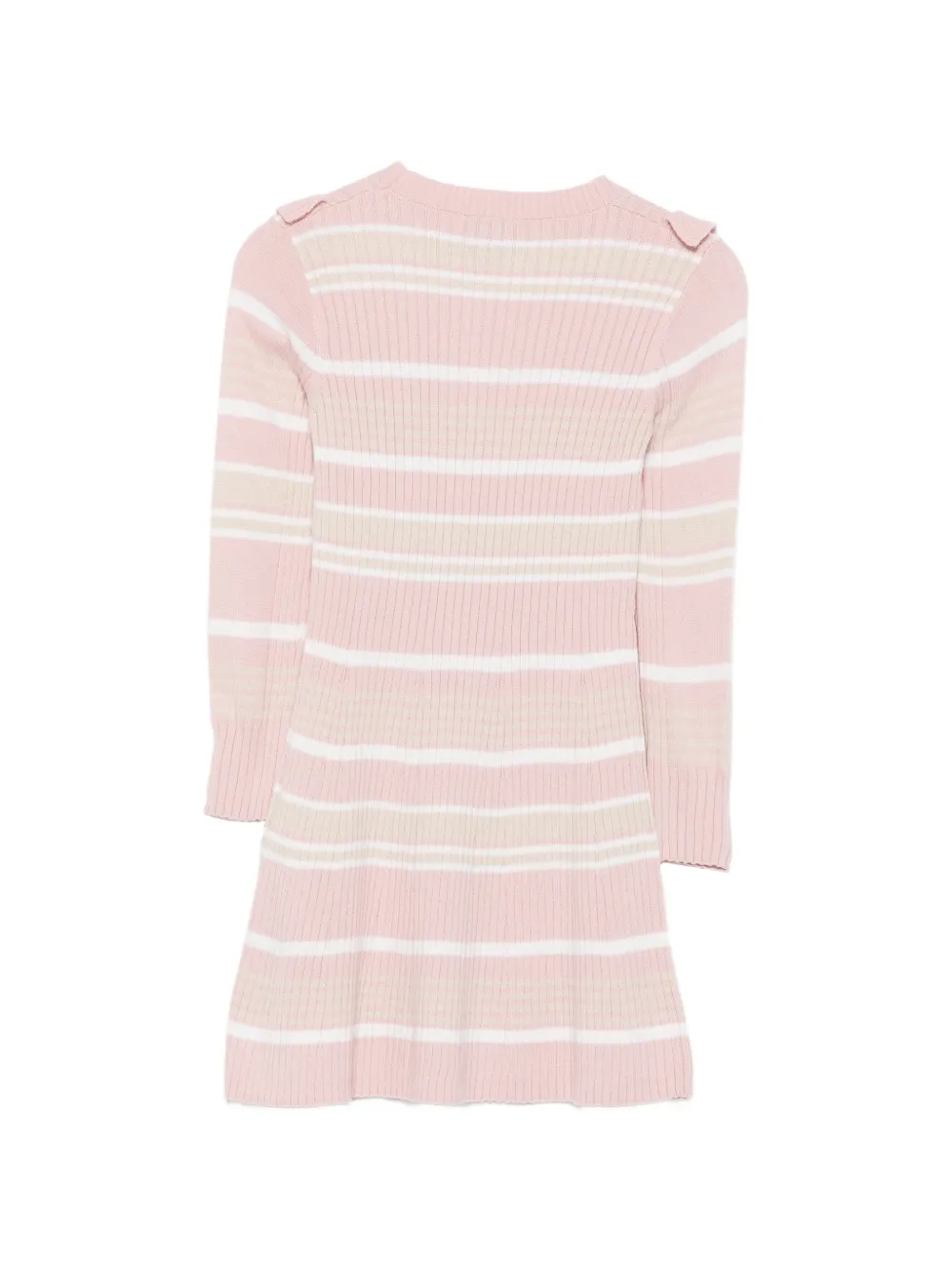Emporio Armani Kids Jurk met ruches Roze