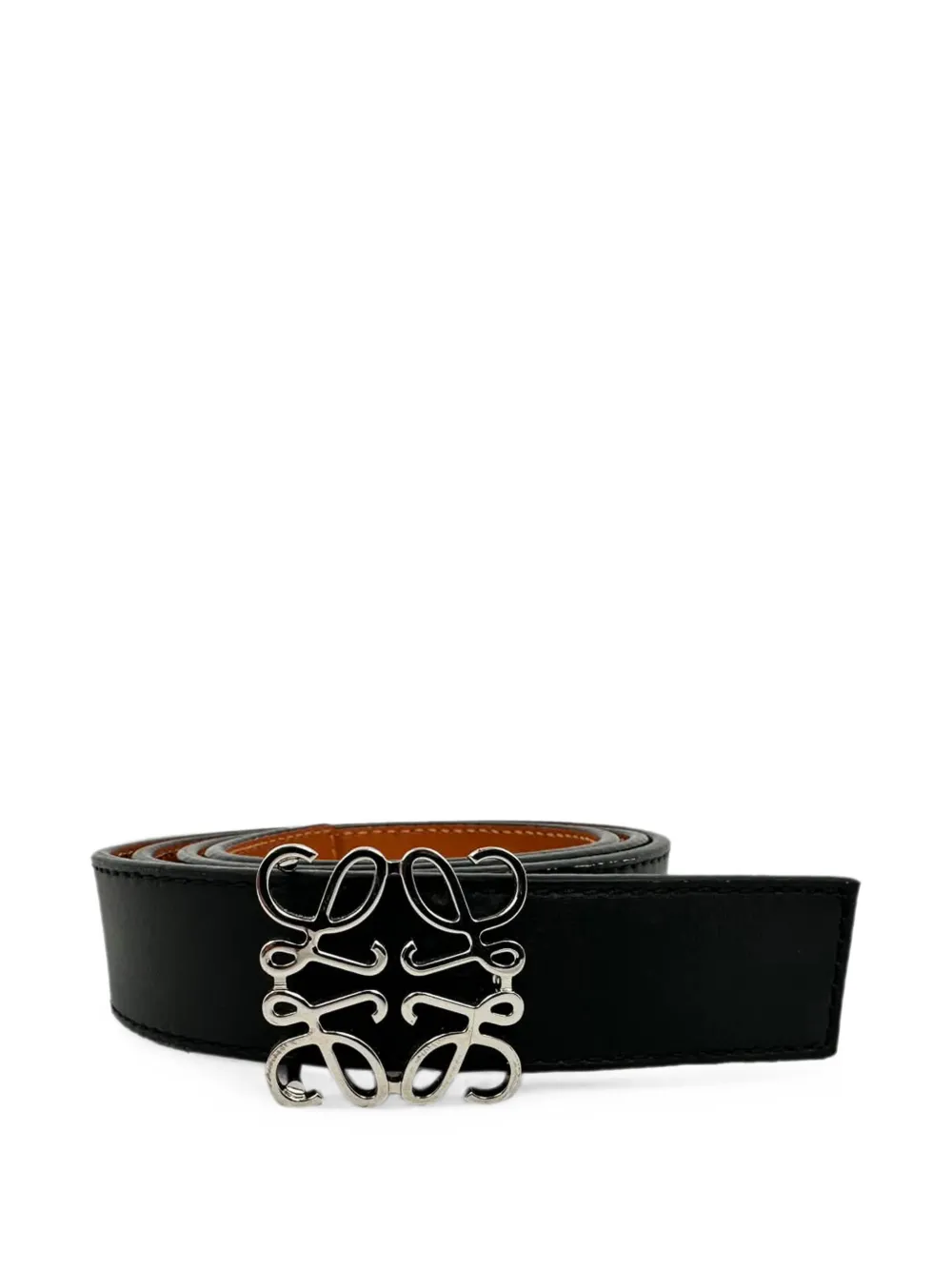 Loewe Pre-Owned Anagram belt - Schwarz