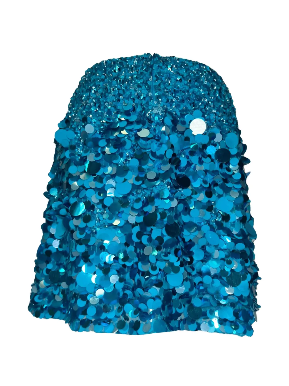 Aje 2020s Cherie sequin mini skirt - Blu