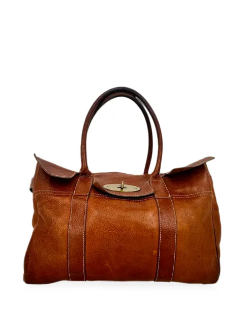Mulberry Pre-Owned Bayswater grained handbag