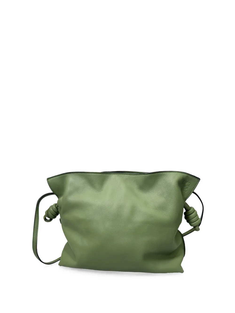 Loewe Pre-Owned 1980s Flamenco knotted shoulder bag - Grün