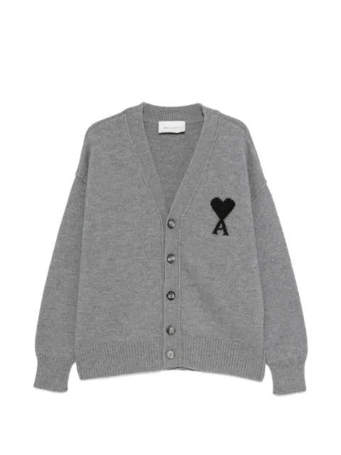 AMI Paris Ami de Coeur buttoned cardigan