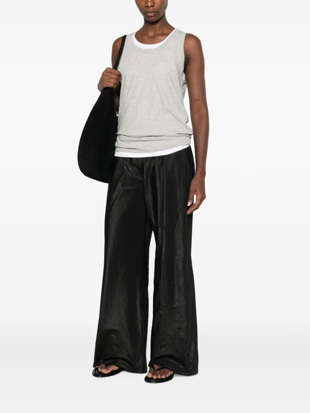The Row Mouwloze tanktop Grijs