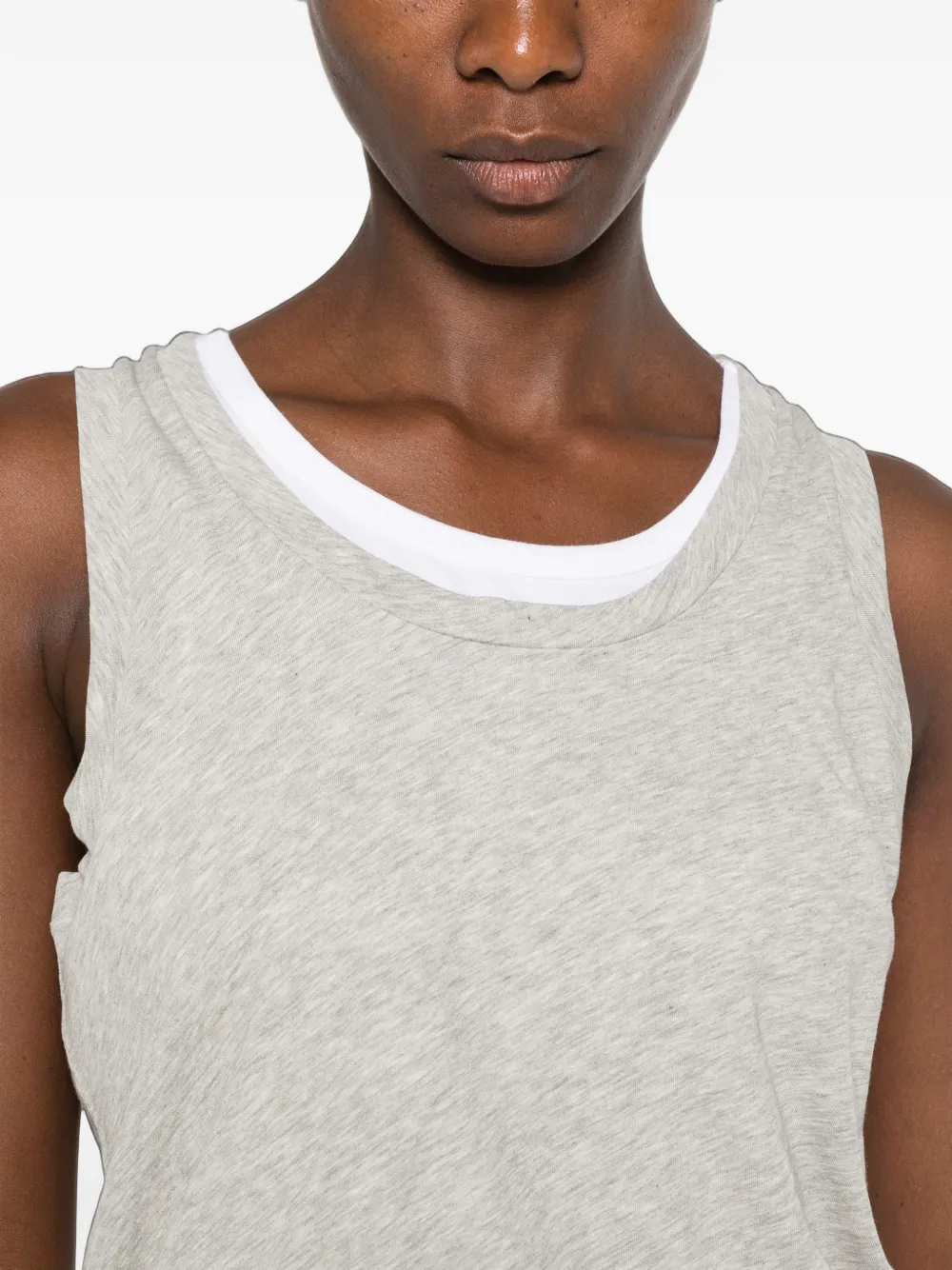 The Row Mouwloze tanktop Grijs