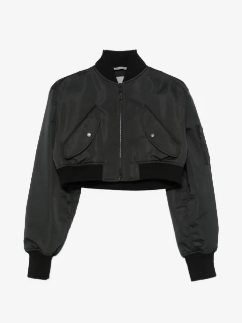 Balenciaga cropped bomber jacket