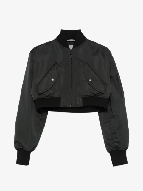 Balenciaga cropped bomber jacket