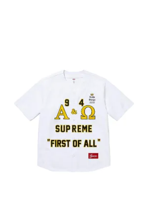 Supreme AOI Lilies short-sleeve Shirt | White | FARFETCH