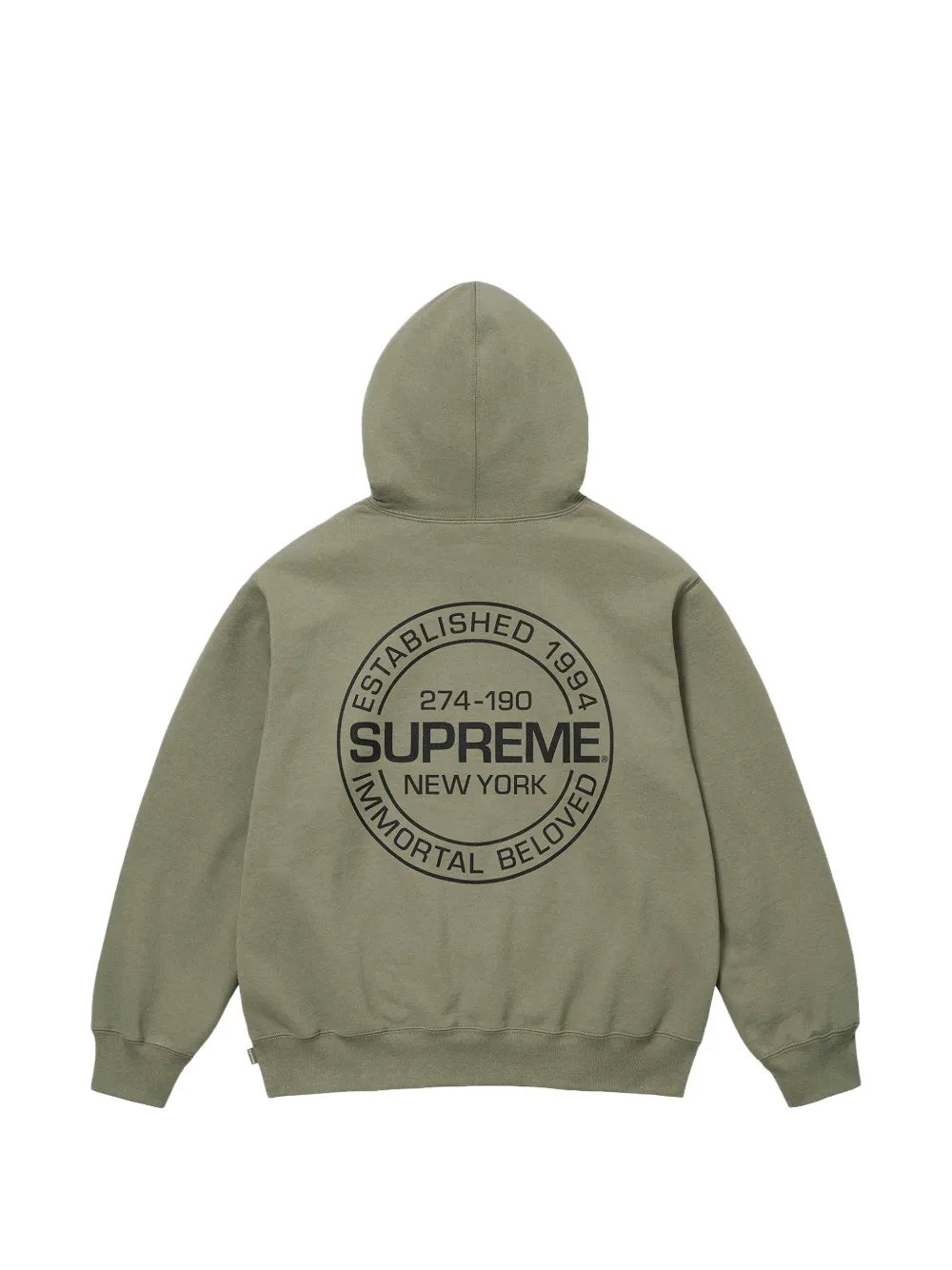 Supreme Immortal logoprint hoodie Groen