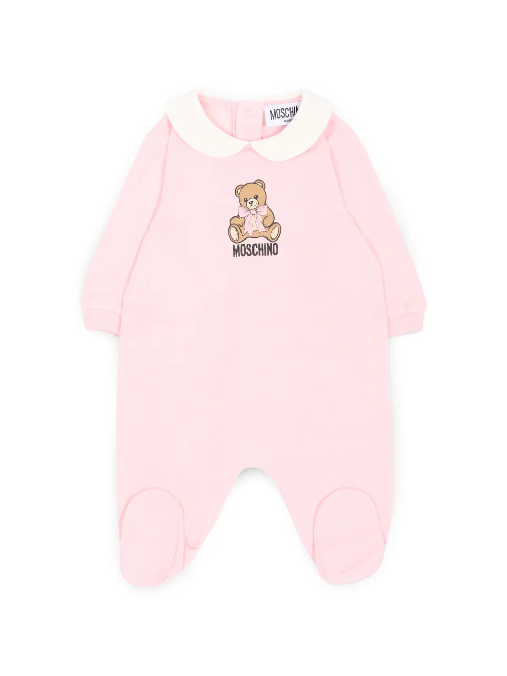Moschino Kids Teddy Bear romperset Roze
