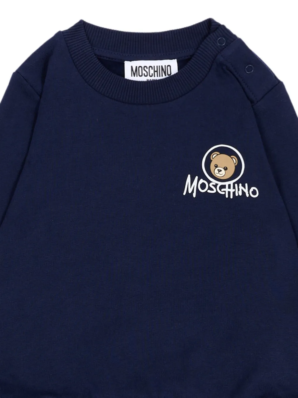 Moschino Kids Trainingspak met teddybeerprint Blauw
