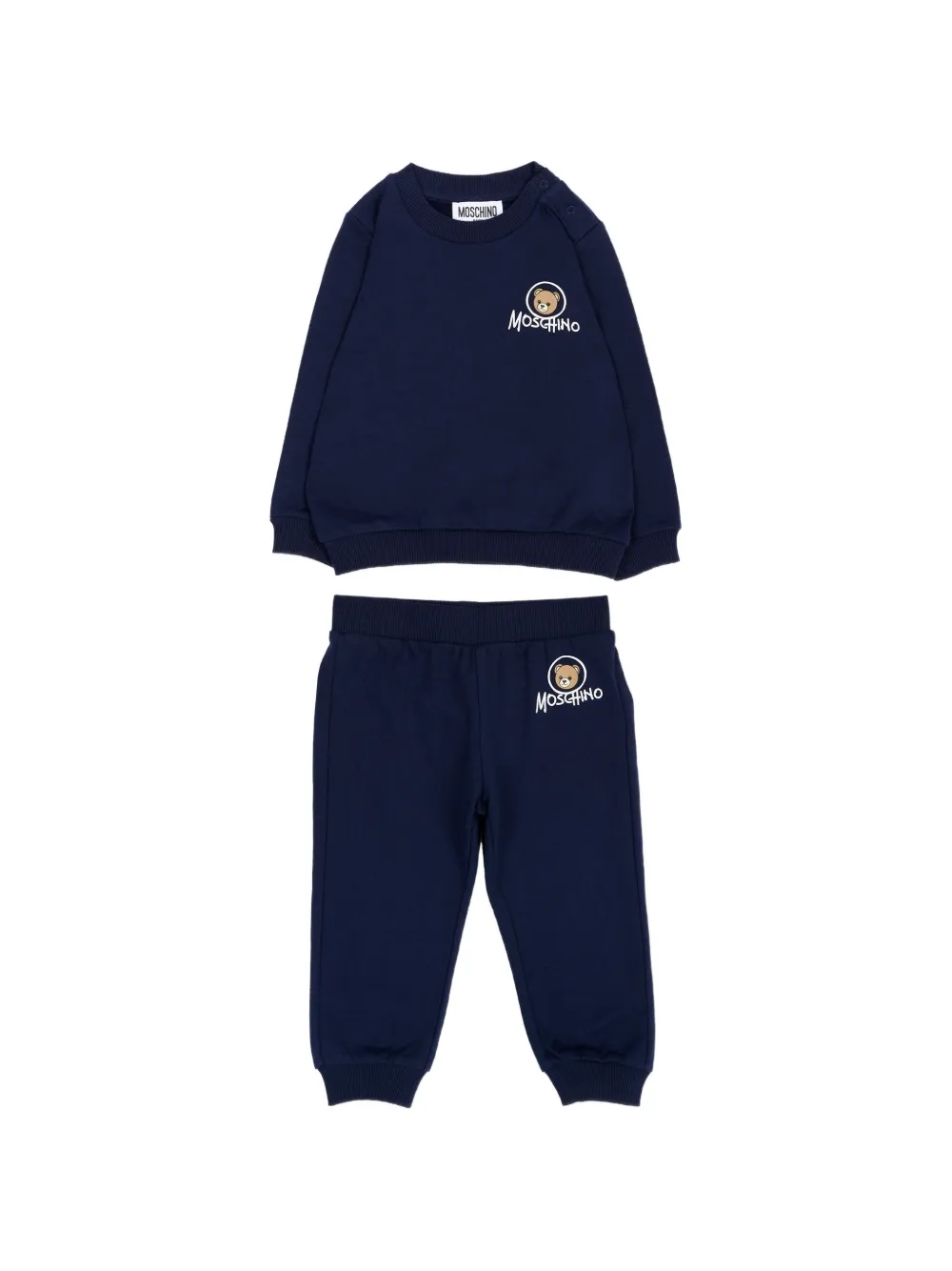 Moschino Kids Teddy Bear tracksuit - Blu