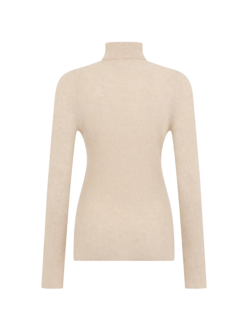 Fabiana Filippi Platinum ribgebreide coltrui Beige