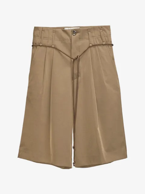 Song For The Mute pantalones cortos de vestir con pinzas