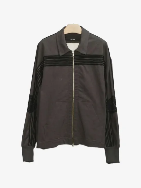 Song For The Mute appliqué track jacket