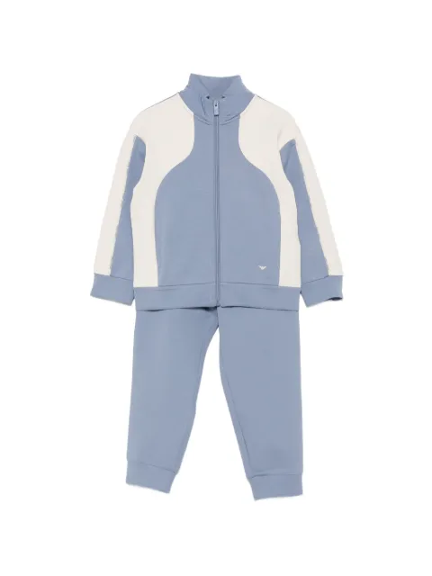 Emporio Armani Kids traje deportivo con placa del logo