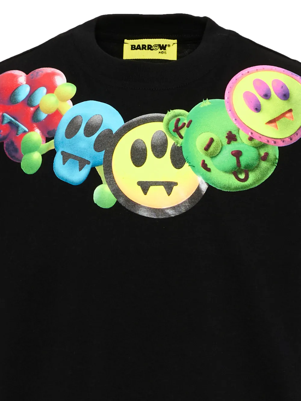 Barrow kids T-shirt met grafische print Zwart