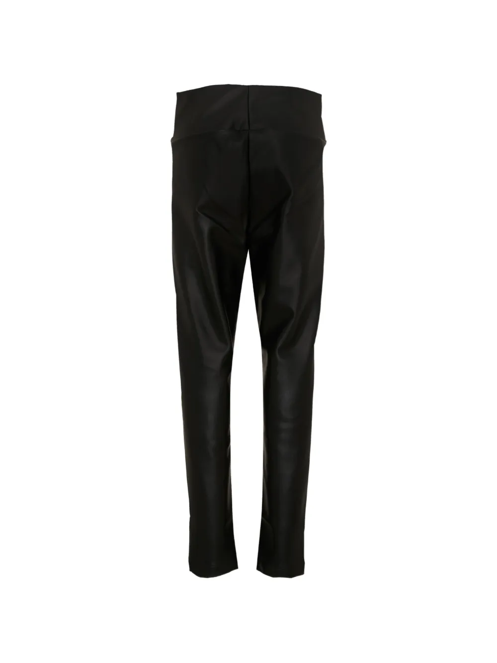 Barrow kids Legging van imitatieleer met logo-patch Zwart