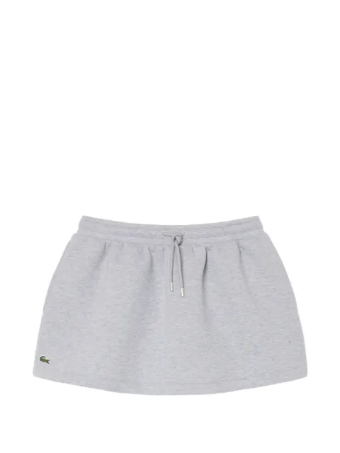 Lacoste short double-face jersey skirt