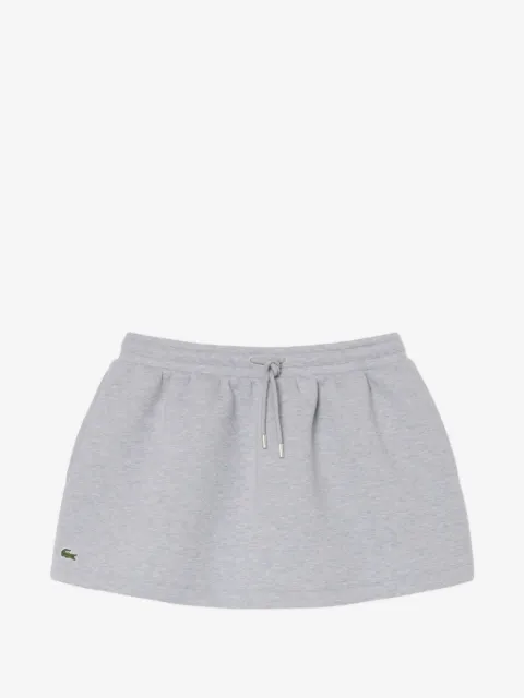 Lacoste short double-face jersey skirt