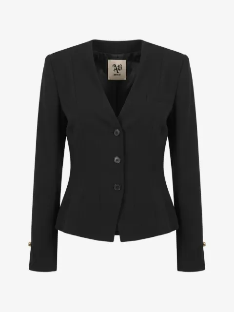 Aniye By Dafne peplum button-fastening jacket