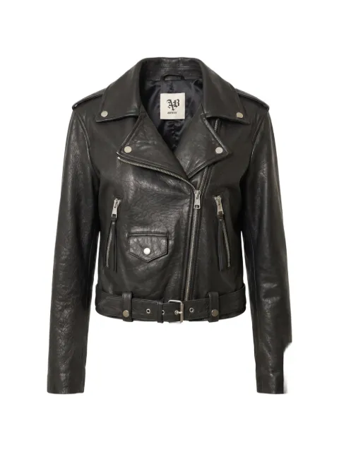 Aniye By Ophelia belted biker jacket