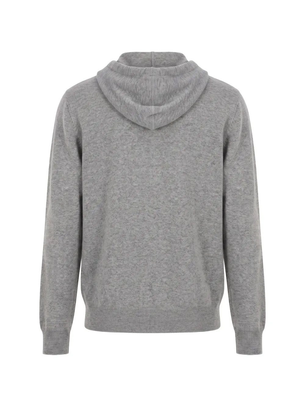 Brunello Cucinelli Kasjmier hoodie met rits Grijs