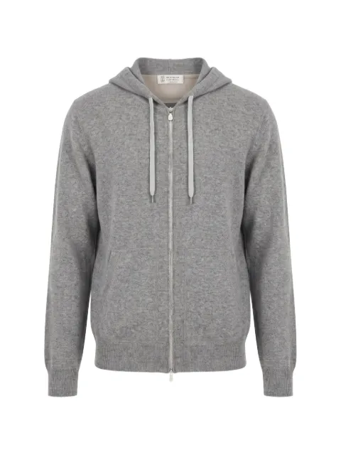 Brunello Cucinelli zip-up cashmere hoodie