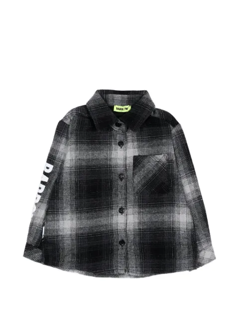Barrow kids camisa con logo estampado