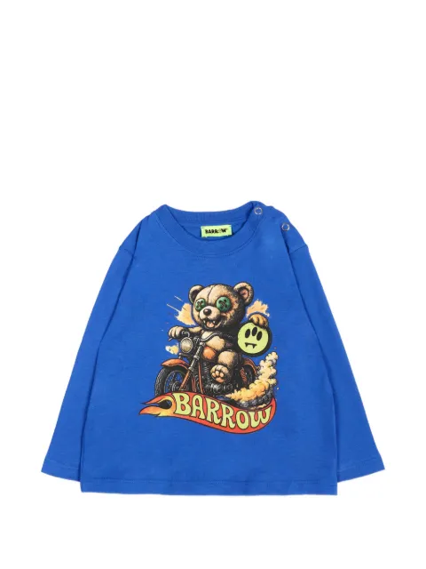 Barrow kids graphic-print long-sleeve T-shirt