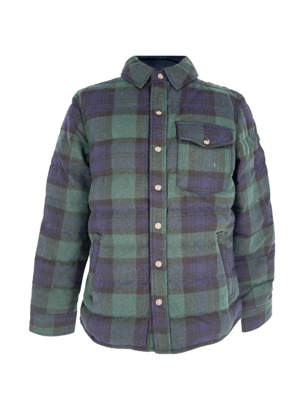 Ralph Lauren Vintage 2022 tartan quilted wool jacket - Verde