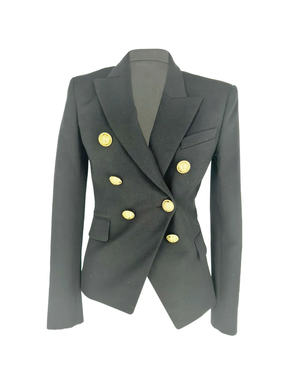 Balmain Pre-Owned double-breasted blazer - Schwarz