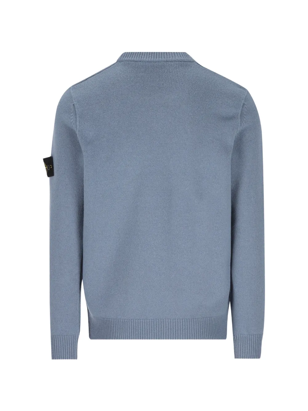 Stone Island 5100072 lamswollen trui Blauw
