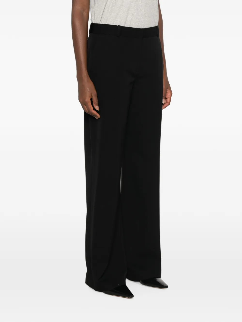 The Row Coleman straight broek Zwart