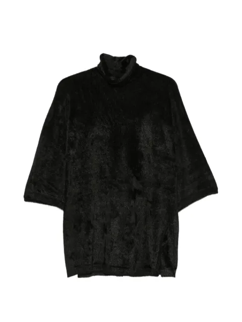 Semicouture suéter con medio cuello vuelto