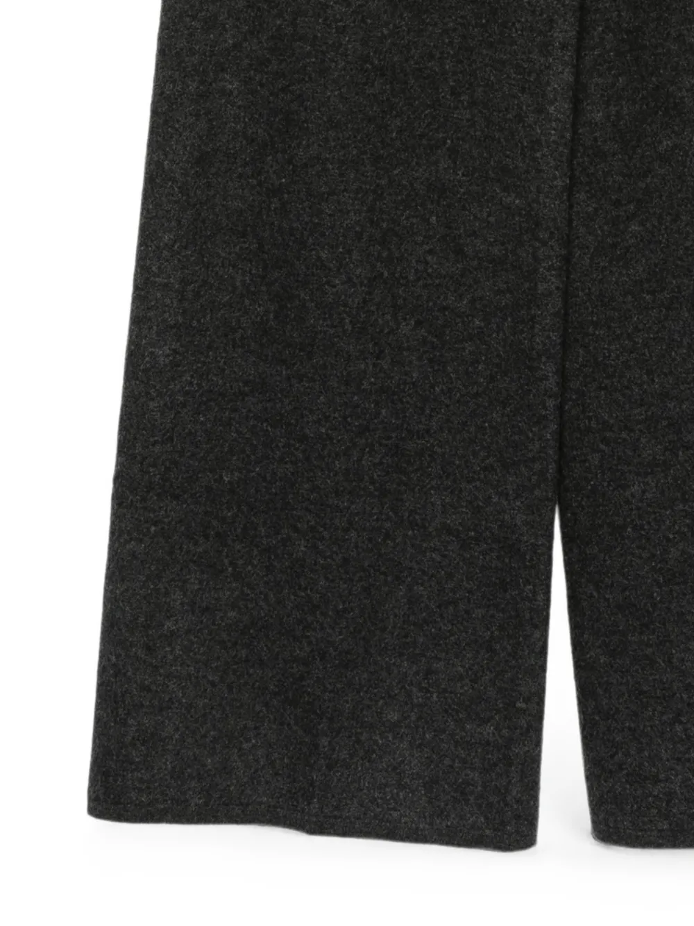 Semicouture wide-leg virgin wool trousers Grijs
