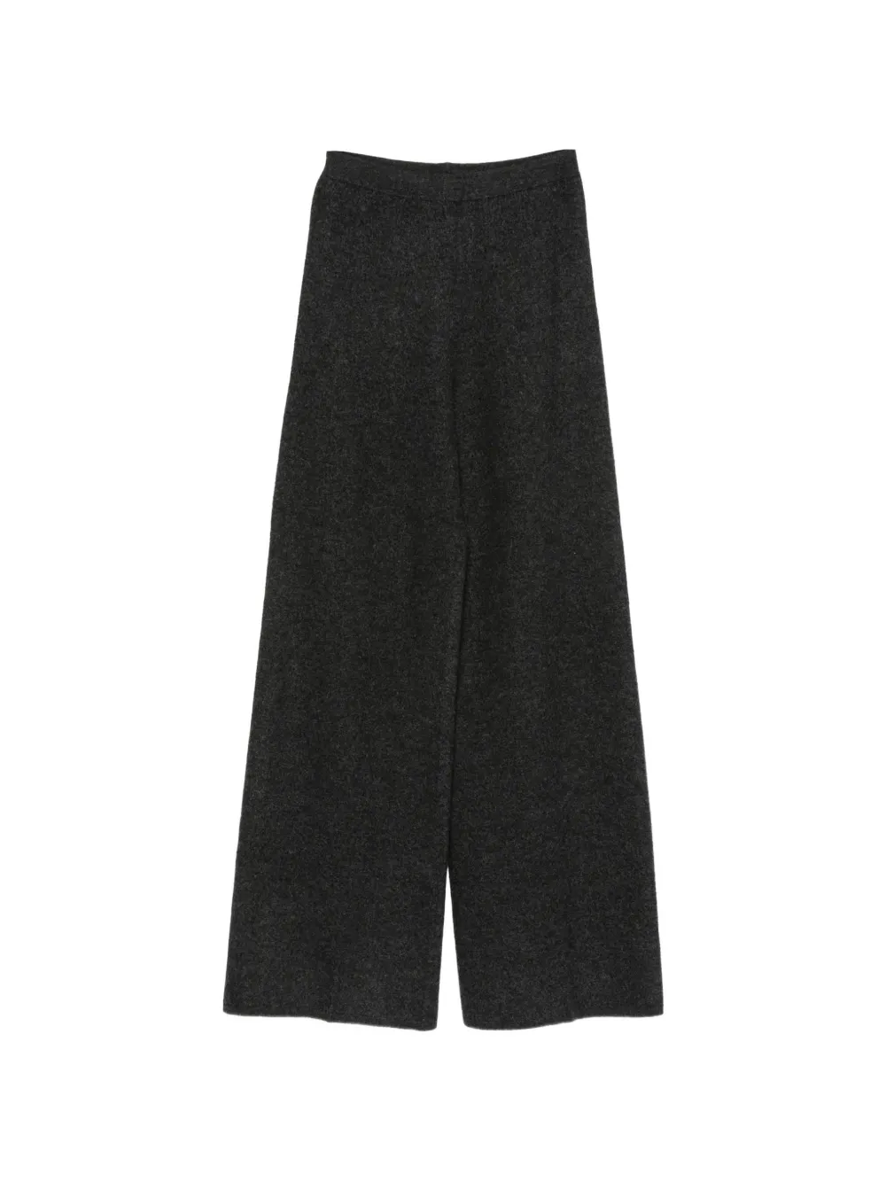 Semicouture wide-leg virgin wool trousers Grijs