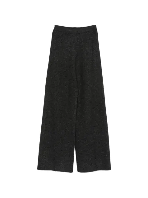Semicouture pantalon en laine vierge à coupe ample