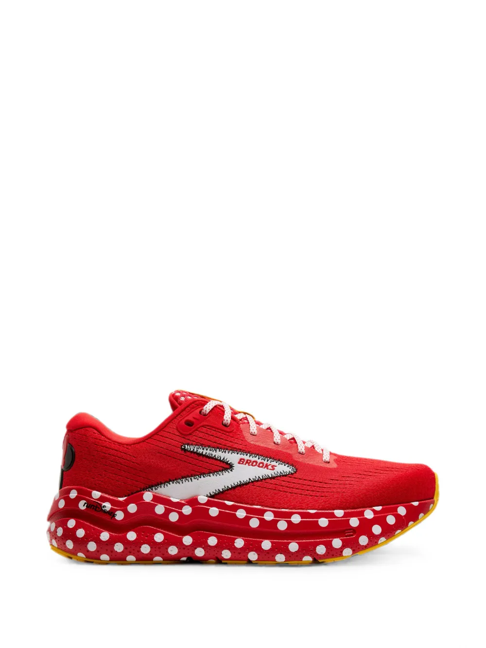 BROOKS x runDisney Ghost Max 2 polka-dot sneakers Rood