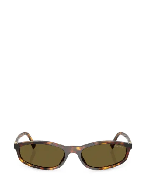 Miu Miu Regard tortoiseshell-effect sunglasses