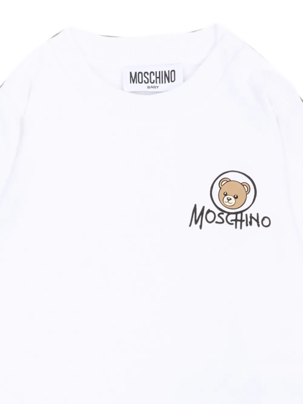 Moschino Kids Katoenen trainingspak Wit