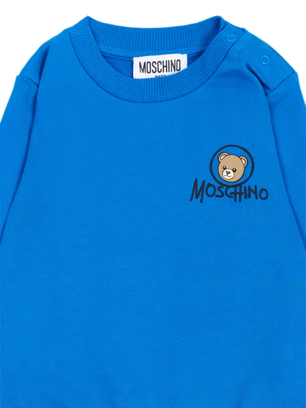Moschino Kids Katoenen trainingspak Blauw