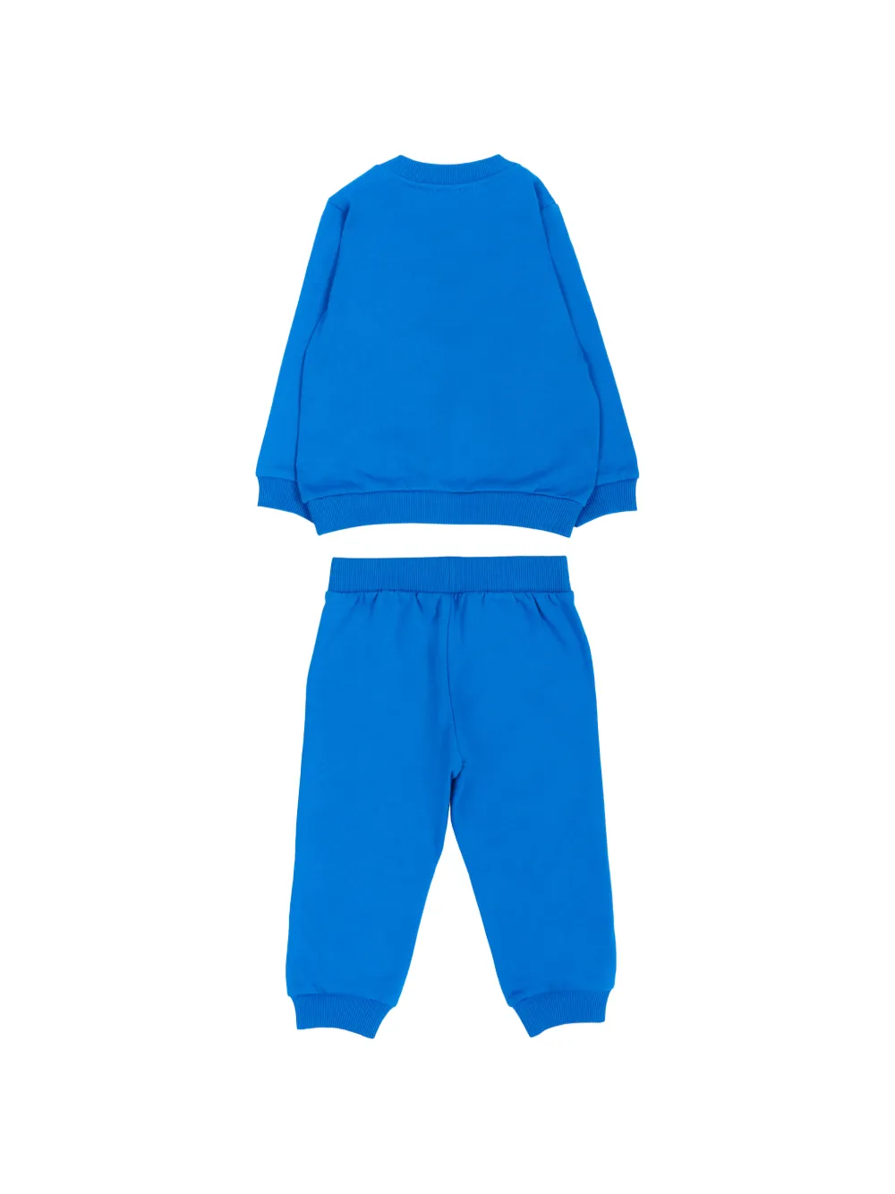 Moschino Kids Katoenen trainingspak Blauw