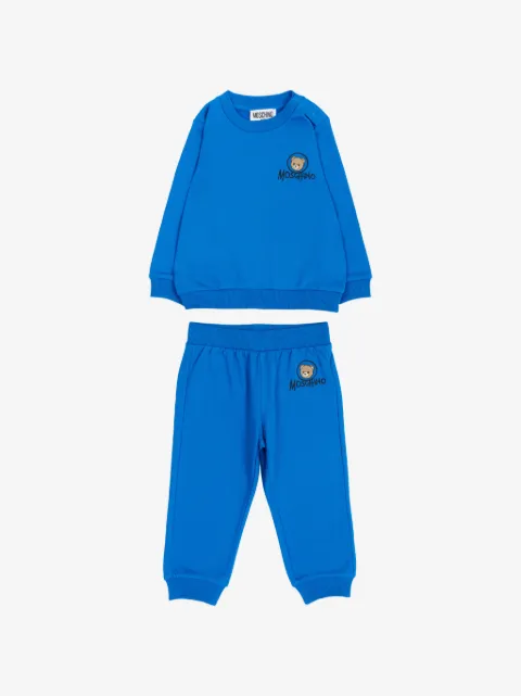 Moschino Kids cotton tracksuit
