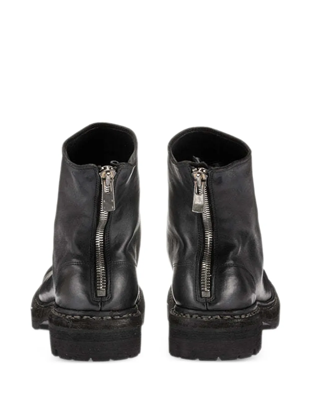 Guidi Big Daddy back-zip boots Zwart