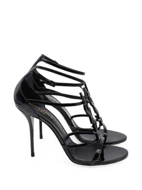 Saint Laurent Pre-Owned カサンドラ レザーサンダル