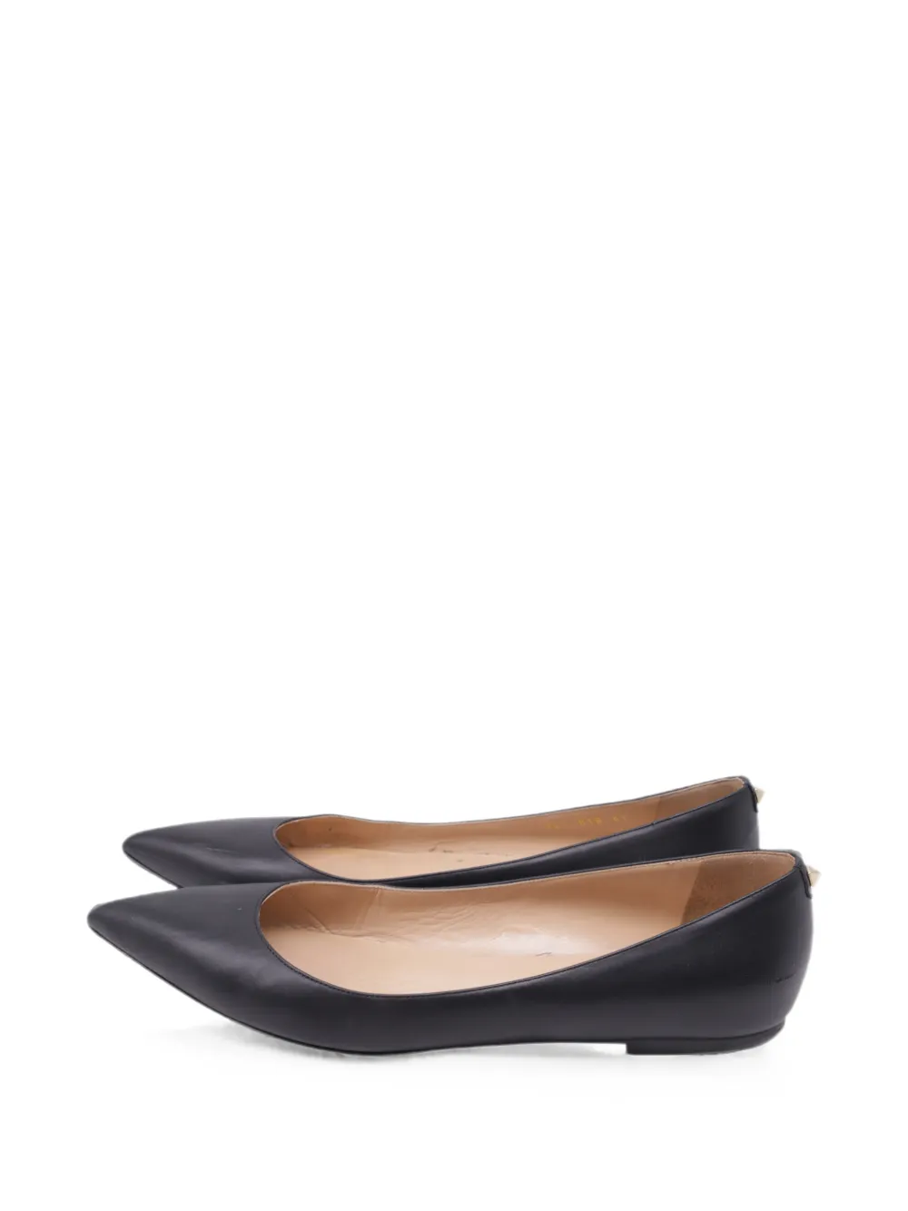 Valentino Garavani Pre-Owned One Stud ballet flats - Schwarz