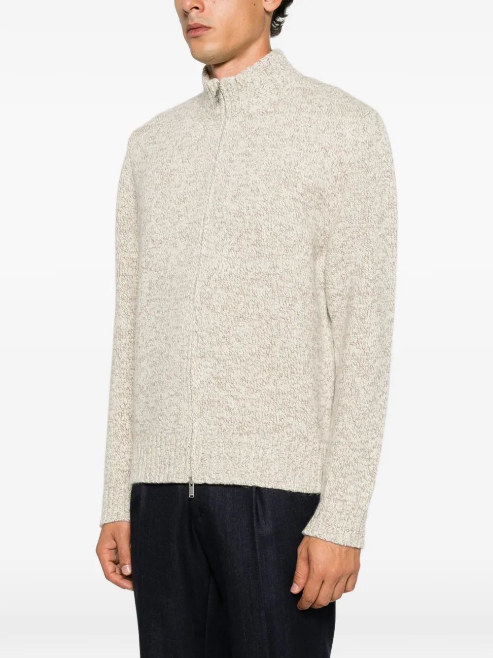 Lardini Gebreid vest Beige
