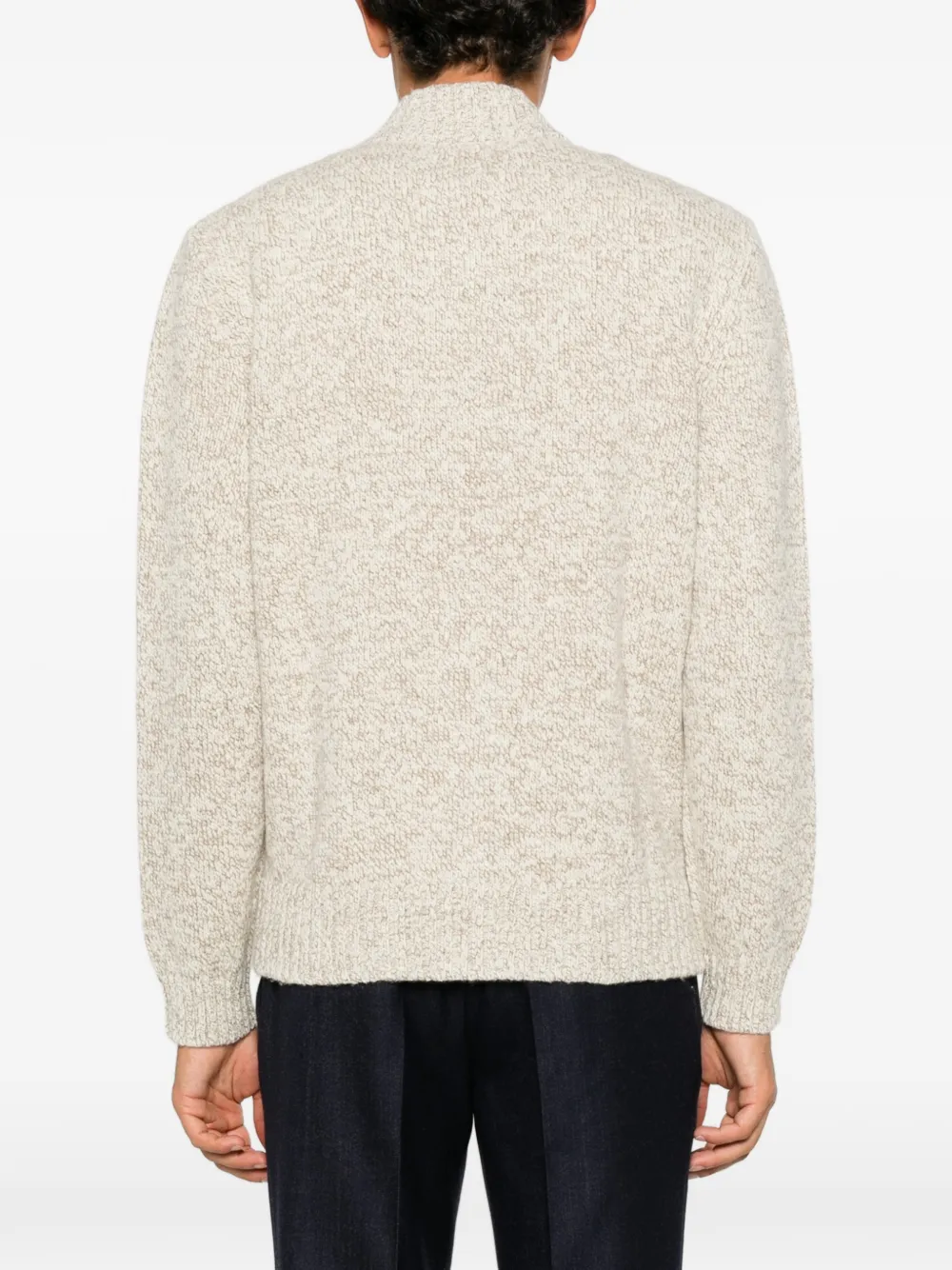 Lardini Gebreid vest Beige