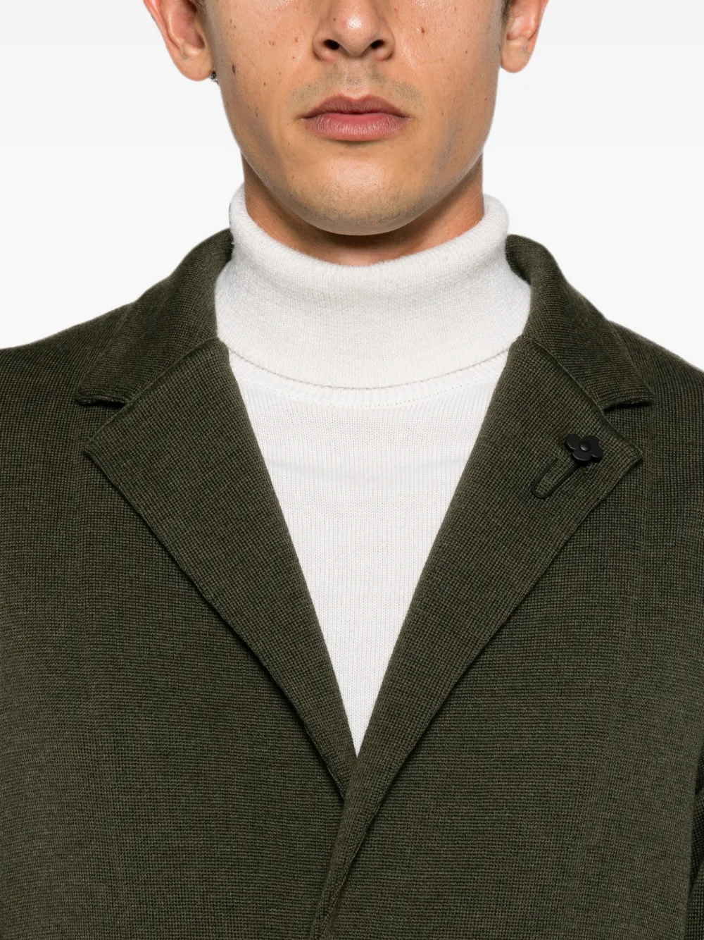 Lardini Blazer met knoopsluiting Groen